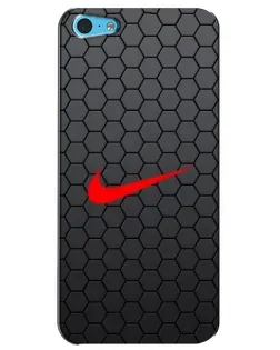 Чохол для iPhone 5c з картинкою «Nike — карбонова сітка» Чохол для iPhone 5c з картинкою «Nike — карбонова сітка»