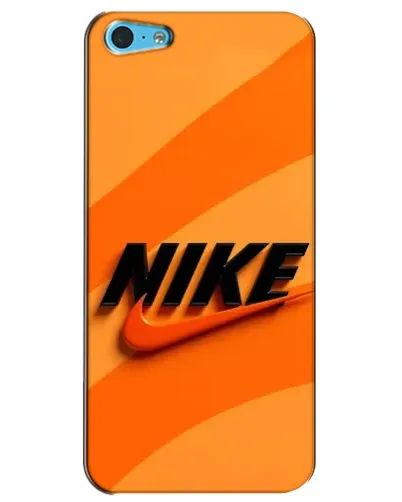 Чохол для iPhone 5c з картинкою «Помаранчевий драйв Nike»