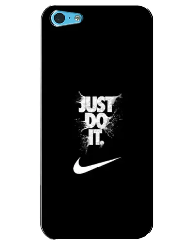 Чохол для iPhone 5c з картинкою «Текстовий принт Nike»