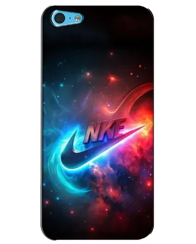Чохол для iPhone 5c з картинкою «Вогняний логотип Nike»