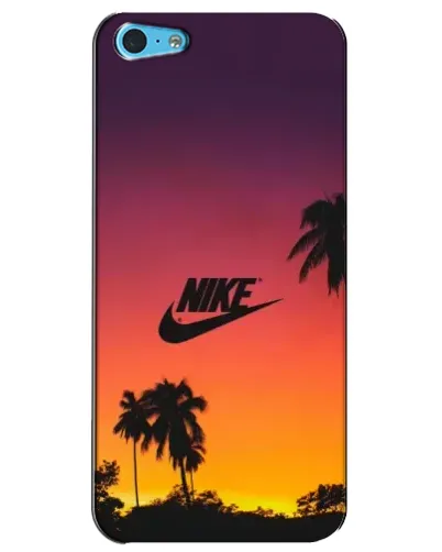 Чохол для iPhone 5c з картинкою «Nike на заході сонця»