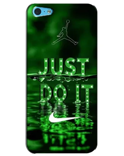 Чохол для iPhone 5c з картинкою «Зелений неоновий Nike»