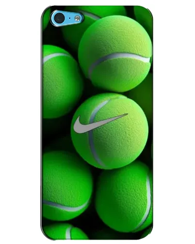Чохол для iPhone 5c з картинкою «Тенісні м'ячі Найк»
