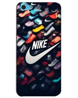 Чохол для iPhone 5c з картинкою «Колекція кросівок Nike»