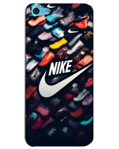 Чохол для iPhone 5c з картинкою «Колекція кросівок Nike»