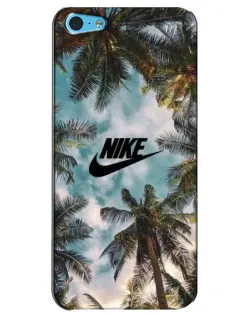 Чехол для iPhone 5c с картинкой «Тропический принт Nike»