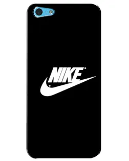 Чехол для iPhone 5c с картинкой «Мазки краски Nike»