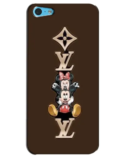 Чохол для iPhone 5c з картинкою «LV та Міккі Маус»