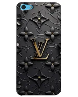 Чохол для iPhone 5c з картинкою «Шкіряна текстура LV»