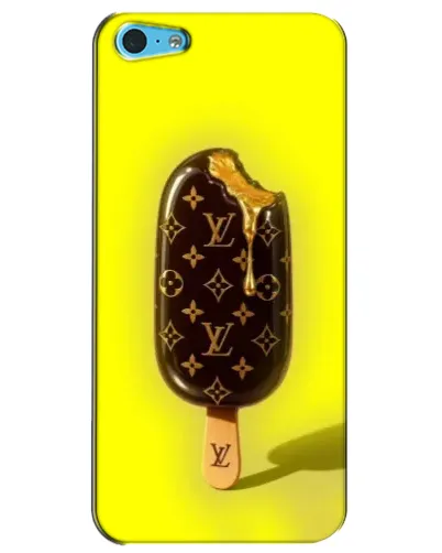 Чохол для iPhone 5c з картинкою «Морозиво від LV»