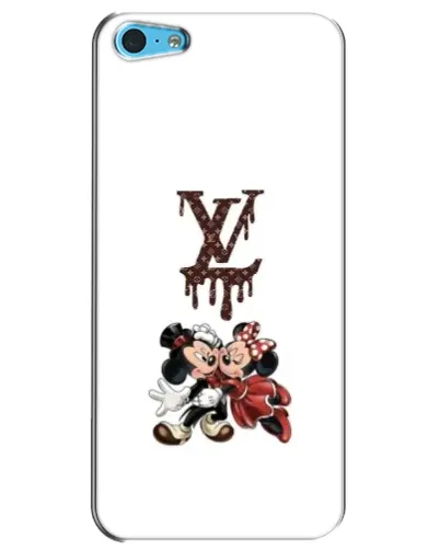 Чохол для iPhone 5c з картинкою «LV та Міккі Маус»