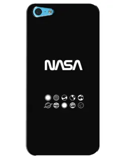 Чохол для iPhone 5c з картинкою «NASA — технічний принт»