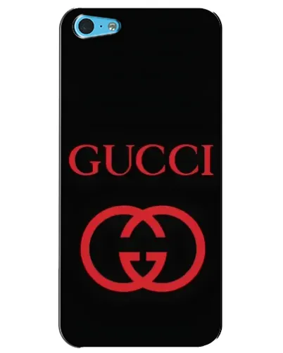 Чохол для iPhone 5c з картинкою «Gucci — червоний логотип»