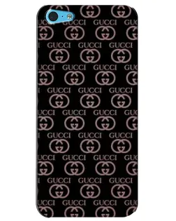Чохол для iPhone 5c з картинкою «Класична монограма Gucci»
