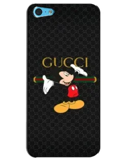 Чохол для iPhone 5c з картинкою «Міккі Маус Gucci»