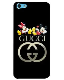 Чохол для iPhone 5c з картинкою «Gucci — герої Disney»