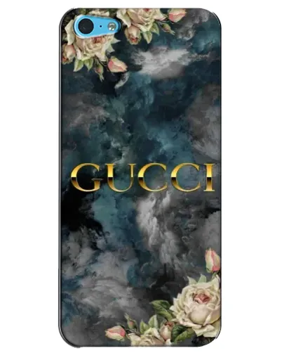 Чохол для iPhone 5c з картинкою «Абстрактні квіти Gucci»