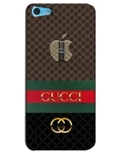 Чохол для iPhone 5c з картинкою «Gucci — брендований десерт»