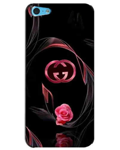 Чохол для iPhone 5c з картинкою «Gucci — неонова троянда»