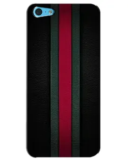 Чохол для iPhone 5c з картинкою «Gucci — неонова лінія»