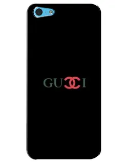Чохол для iPhone 5c з картинкою «Gucci — червоний градієнт»