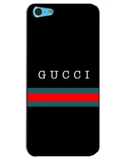 Чохол для iPhone 5c з картинкою «Gucci — червоний пояс»