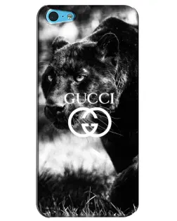 Чохол для iPhone 5c з картинкою «Gucci — дика природа»