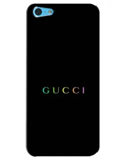 Чохол для iPhone 5c з картинкою «Gucci — неоновий мінімалізм»