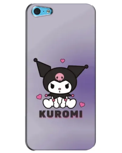 Чохол для iPhone 5c з картинкою «Kuromi — фіолетовий арт» Чохол для iPhone 5c з картинкою «Kuromi — фіолетовий арт»