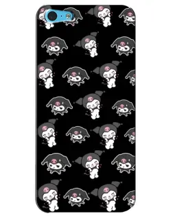 Чохол для iPhone 5c з картинкою «Чорний паттерн Kuromi» Чохол для iPhone 5c з картинкою «Чорний паттерн Kuromi»