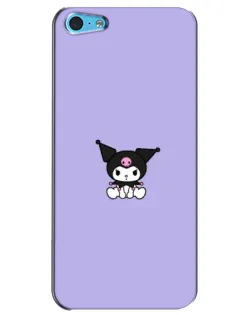 Чохол для iPhone 5c з картинкою «Kuromi — фіолетовий мінімалізм» Чохол для iPhone 5c з картинкою «Kuromi — фіолетовий мінімалізм»