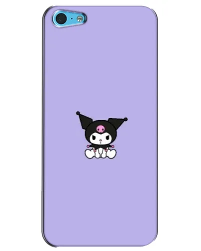 Чохол для iPhone 5c з картинкою «Kuromi — фіолетовий мінімалізм» Чохол для iPhone 5c з картинкою «Kuromi — фіолетовий мінімалізм»