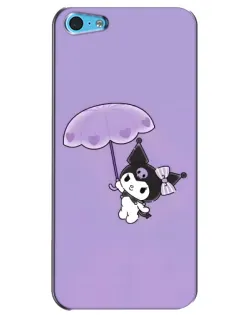 Чохол для iPhone 5c з картинкою «Kuromi з парасолькою» Чохол для iPhone 5c з картинкою «Kuromi з парасолькою»