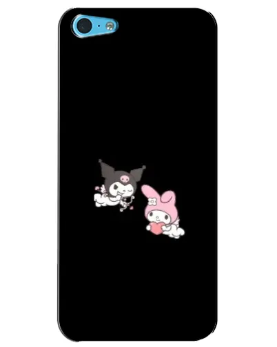 Чохол для iPhone 5c з картинкою «My Melody та Kuromi» Чохол для iPhone 5c з картинкою «My Melody та Kuromi»