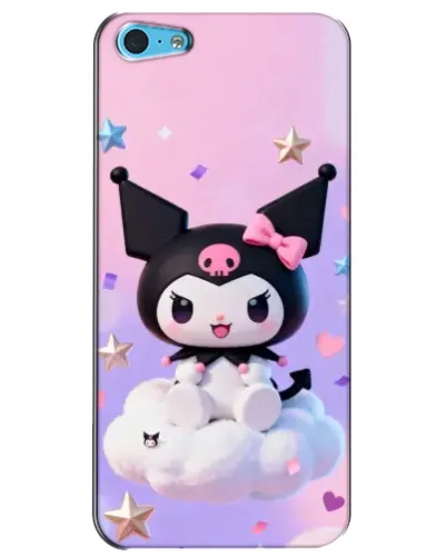 Чохол для iPhone 5c з картинкою «Рок-зірка Kuromi» Чохол для iPhone 5c з картинкою «Рок-зірка Kuromi»