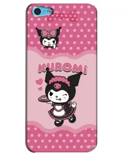 Чохол для iPhone 5c з картинкою «Kuromi в окулярах» Чохол для iPhone 5c з картинкою «Kuromi в окулярах»