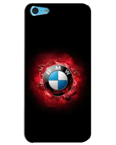 Чохол для iPhone 5c з картинкою «Логотип BMW — спалах»