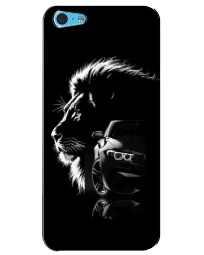 Чохол для iPhone 5c з картинкою «BMW та лев»