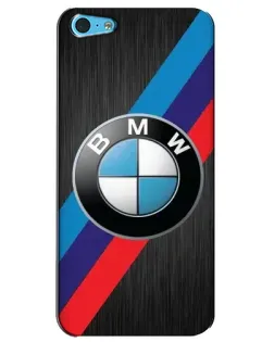 Чохол для iPhone 5c з картинкою «BMW M-stripes стиль»