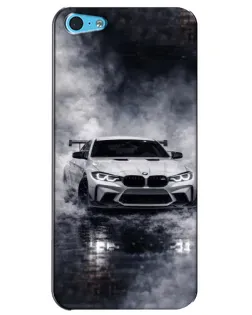 Чохол для iPhone 5c з картинкою «BMW крізь туман»