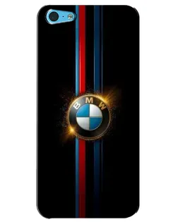 Чохол для iPhone 5c з картинкою «BMW M-Power неон»