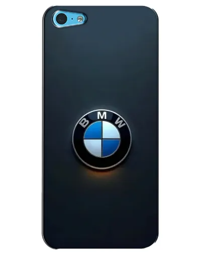 Чохол для iPhone 5c з картинкою «Логотип BMW — мінімалізм»