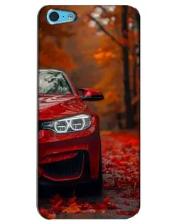Чохол для iPhone 5c з картинкою «Осіння BMW M4»