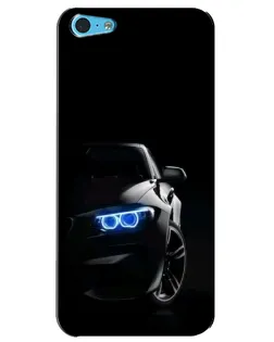 Чехол для iPhone 5c с картинкой «BMW — ночной взгляд»