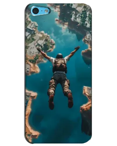 Чехол для iPhone 5c с картинкой «PUBG — свободное падение» Чехол для iPhone 5c с картинкой «PUBG — свободное падение»