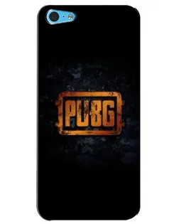 Чехол для iPhone 5c с картинкой «PUBG — золотой логотип»
