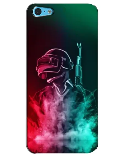 Чехол для iPhone 5c с картинкой «PUBG — огненный воин» Чехол для iPhone 5c с картинкой «PUBG — огненный воин»