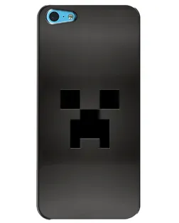 Чехол для iPhone 5c с картинкой «Черный крипер градиент»