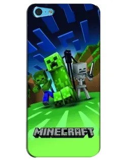 Чехол для iPhone 5c с картинкой «Команда героев игры»
