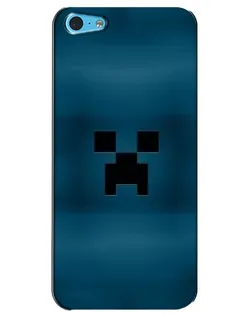 Чехол для iPhone 5c с картинкой «Крипер текстура»